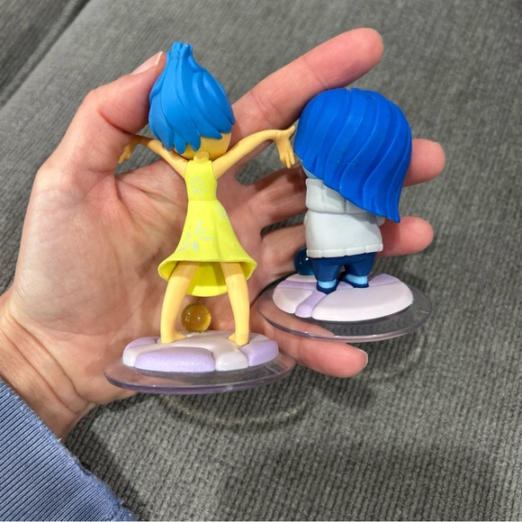 Disney Infinity 3.0 Inside Out Lot Disgust, Sadness, Joy, Anger, Fear - Picture 3 of 12